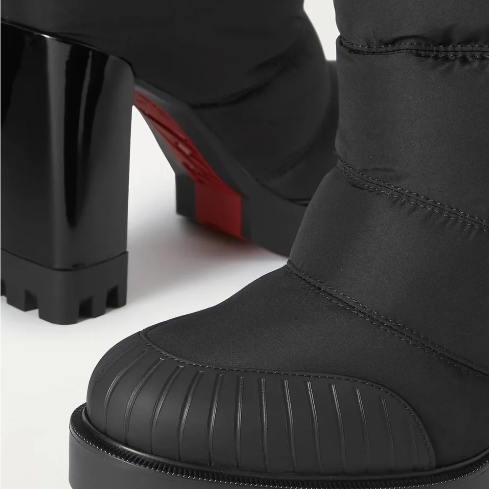 BRAND NEW CHRISTIAN LOUBOUTIN
Oriona 100 rubber-trimmed quilted padded shell - Picture 6 of 8